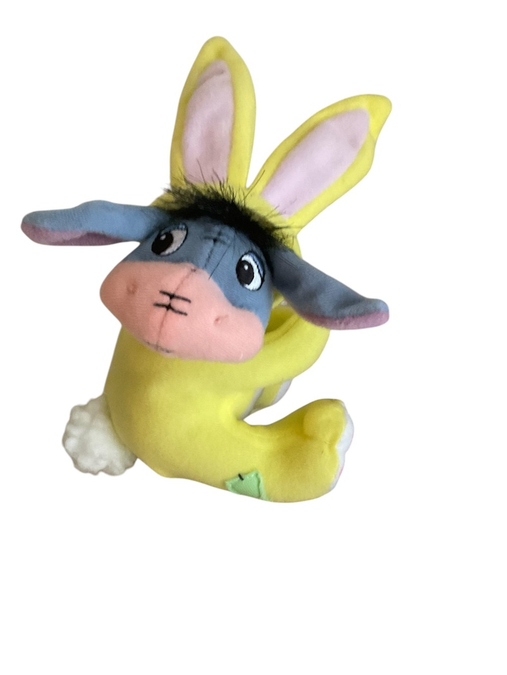 VIG 2002 PLUSH EEYORE IN BUNNY SUIT WINNIE THE POOH FISHER-PRICE Basket hugger